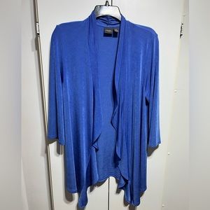 Chico’s Travelers Cardigan Size 2 Large 3/4 sleeve
